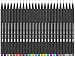 24 Pack Fineliner 0.4mm Color Pens - Fine Tip Markers for Art Supplies Bible Journaling, Drawing [Bullet Journal] Fine Line Point Marker Pen Set
