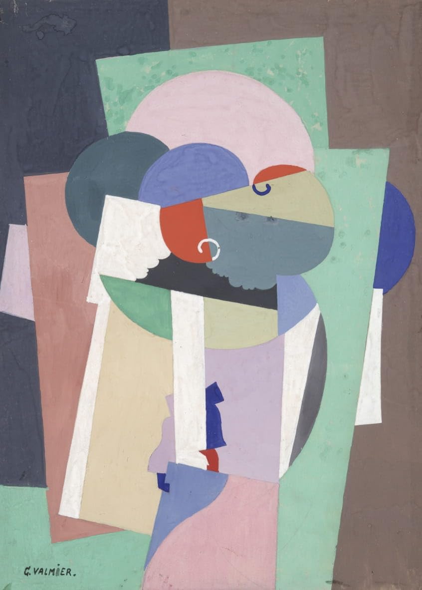 Image sur toile composition Georges Valmier pour rénover votre décoration murale - 5