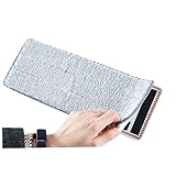 WRITWAA 3stücke Mopptücher Aus Hochwertiger Baumwolle Stark Saugfähige Reinigungstücher Für Bodenwischer Nicht Waschbar Praktisches Zubehör Für Haushaltsecken Und Staubentfernung