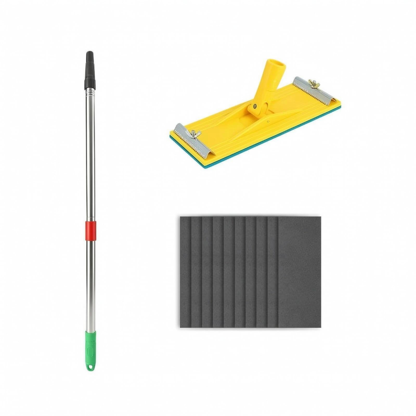 Varilla Pintura Multifuncional | table, Pos lescópico Rodillo Pintura, Plata, lescópico Acero Inoxidable, para renovaciones l Hogar, Estilo E
