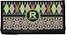 Argyle & Moroccan Mosaic Canvas Checkbook Cover (Personalized)