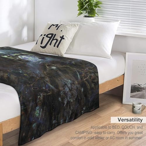 Couverture astronaute flannel confortable pour soirées canapé et voyage