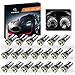 YITAMOTOR 20x T5 3-SMD Instrument Panel Cluster Dash White LED Bulb Light Lamp 74 70 37 17