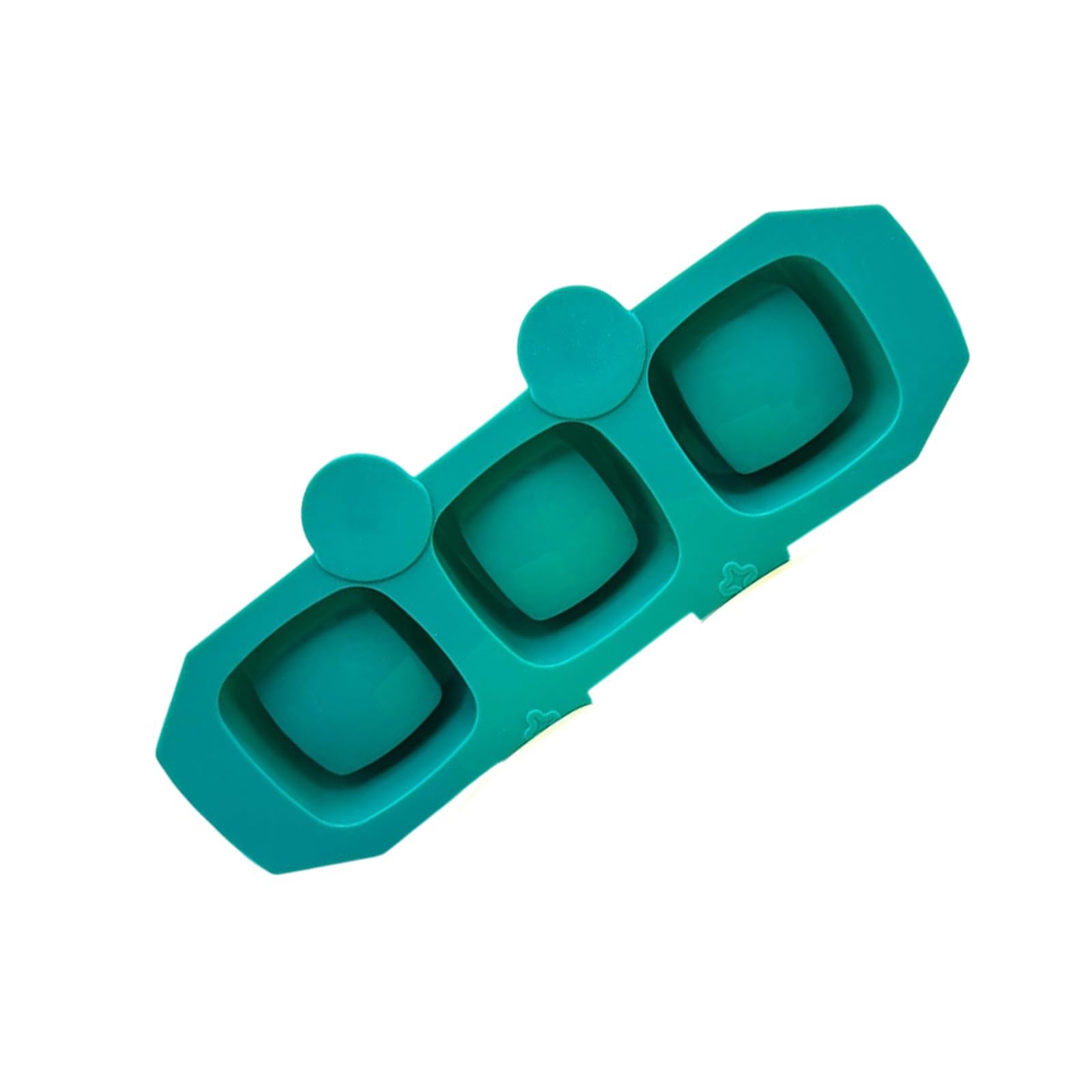 Shntig 3 Cavities Silicone Molds Professional Silicone Soap Molds Food Safe Easy Demolding for Making Soap Chocolate