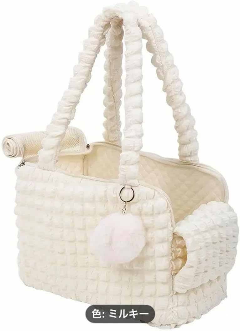 MILLIONG コットンキャンディバック ペット キャリーバック 犬 猫