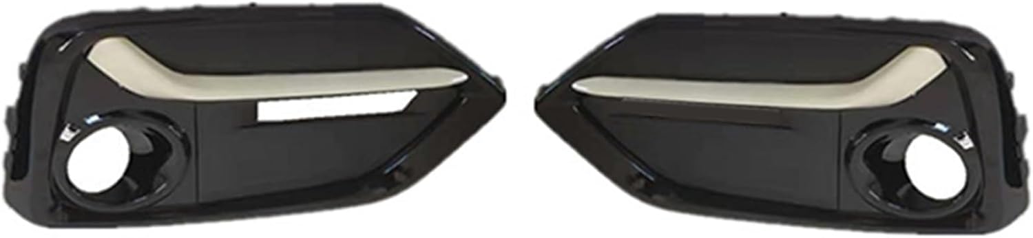 for Civic Hatchback 2020 2021 Car Front Rear Fog Lamp Light Trim Frame Shell Cover Lid Bezel