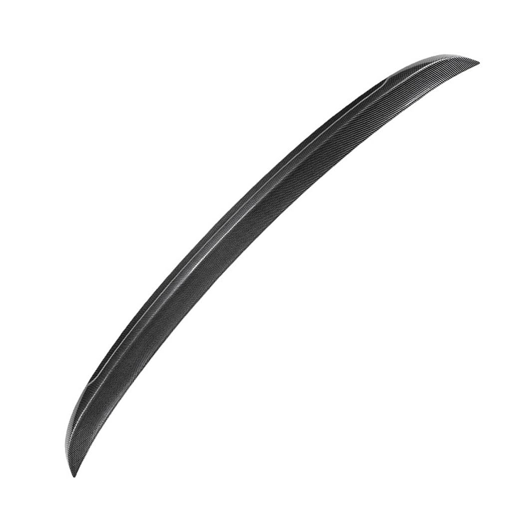 Tylny spoiler samochodowy ABS dla BMW serii 5 E60 2004 2005 2006 2007 2008 2009 2010 Spoiler dachowy bagażnika stylizacja nadwozia akcesoria zewnętrzne,Carbon Fiber Look