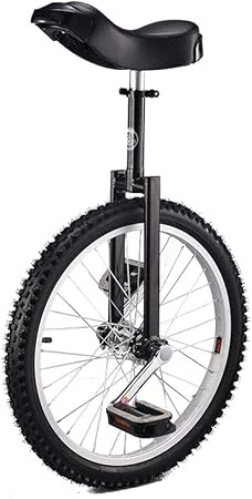 Bicicletta monociclo da 20 pollici a una sola ruota per bambini adulto  monociclo Equilibrio sportivo, nero, size : Amazon.it: Sport e tempo libero