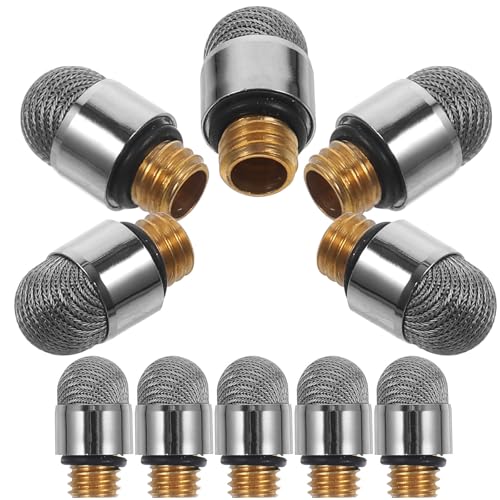 CHILDWEET 10 Piezas Puntas de Lápiz Capacitivo de Fibra de Malla, Repuesto Rosca Externa M5 6.0 Mm para Pantallas Táctiles, Compatibles Teléfonos, Tabletas y Laptops