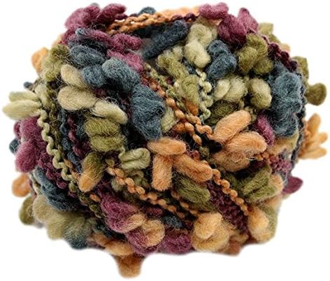 Crystal Palace Yarns Nubbles #403 Fall Herbs - Wool Bobbles on RIC Rac Strand 50 Gram