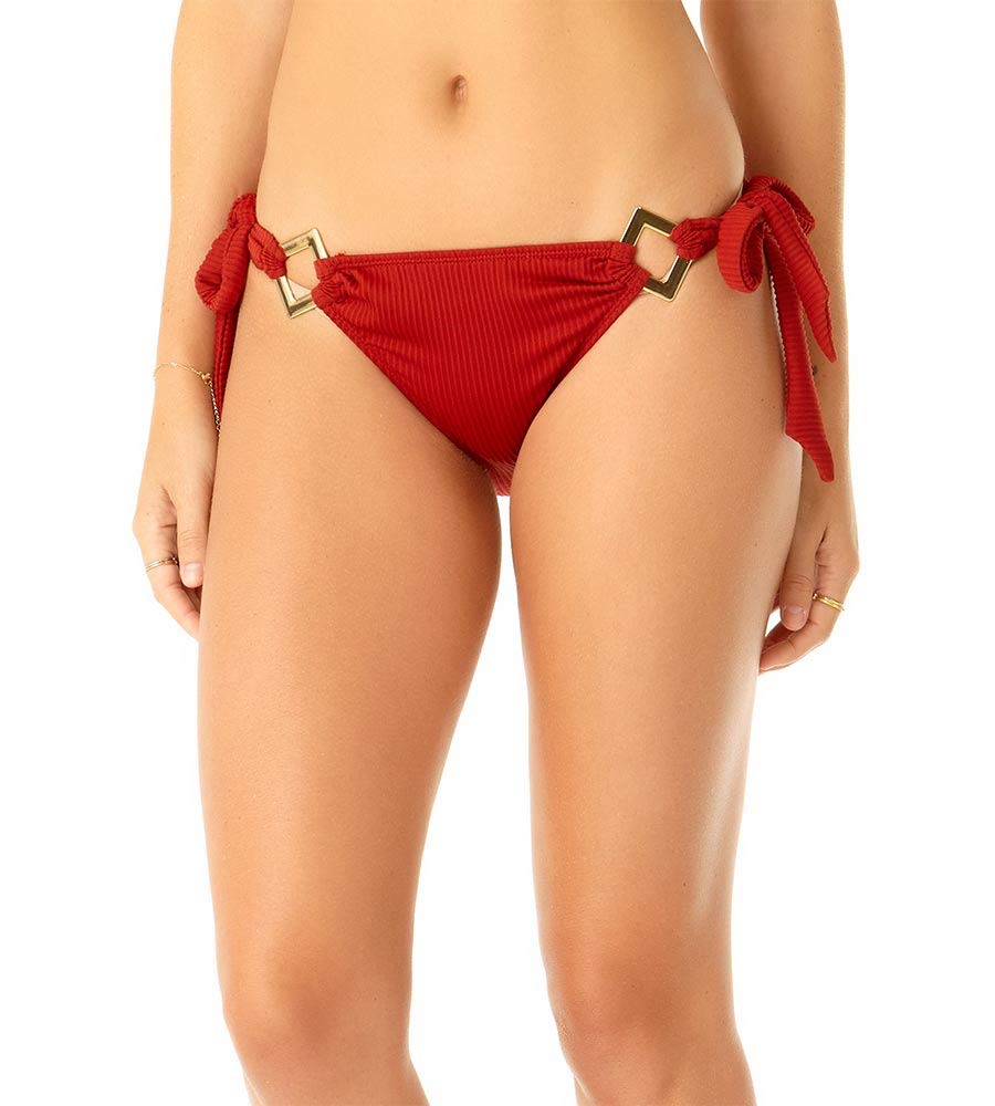 Anne ColeWomen's Ribbed Bikini Bottom