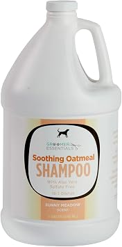 Groomer Essentials - All Natural Soothing Oatmeal Dog Shampoo for Itchy Skin