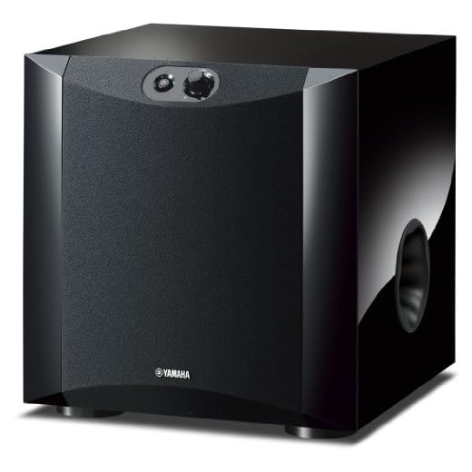 Yamaha NS-SW200 - Subwoofer de 130 W, negro [importado]