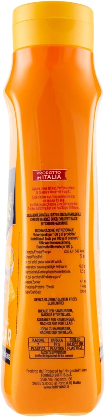 Italian Gourmet Cheddar-Sauce 6x850g 5,1kg Großpack mit Polpa