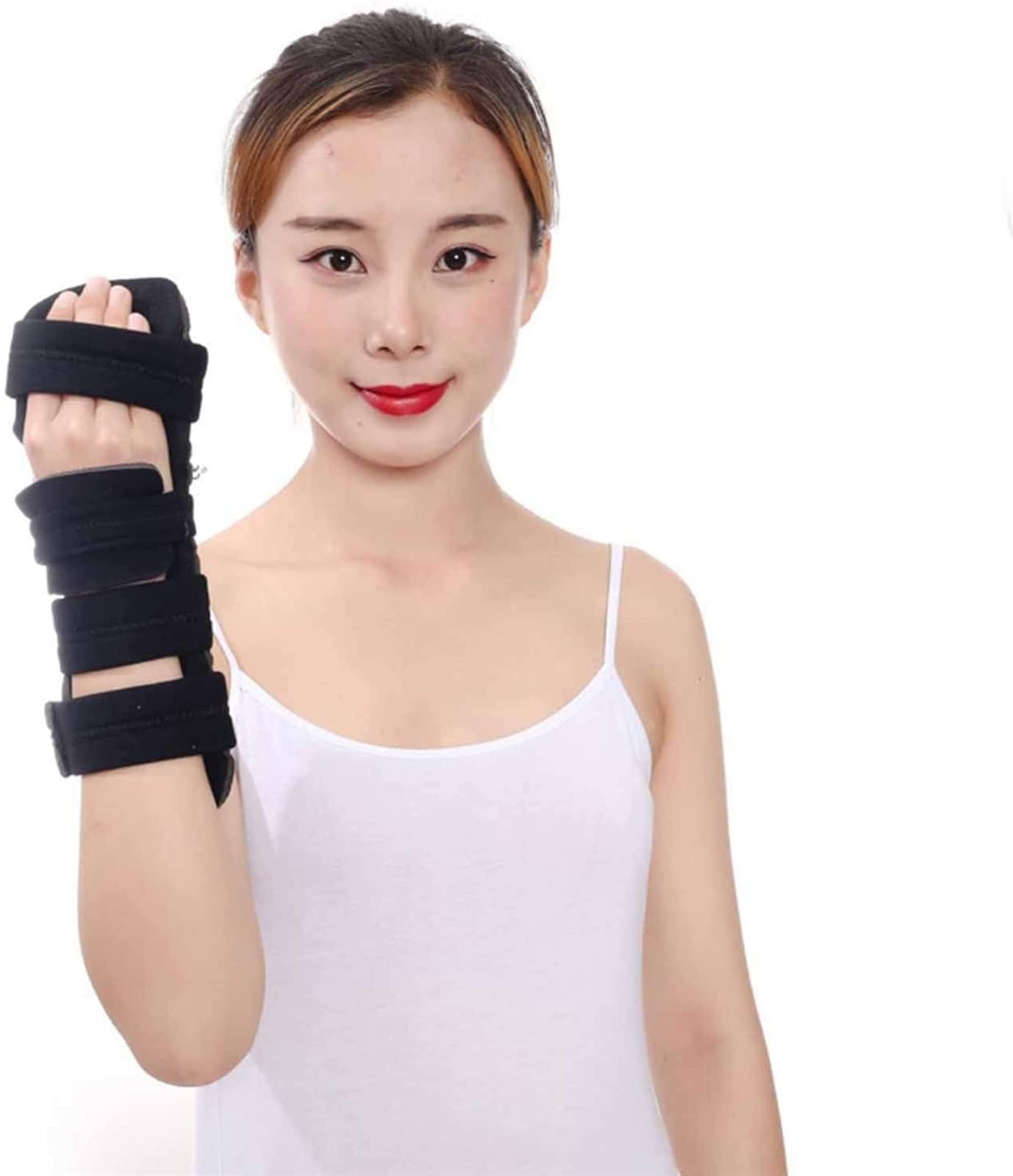 Cojín Soporte De Muñeca, Férula De Mano En Reposo, Muñeca Nocturna, Inmovilizador De Pulgar, Soporte para Dolor, Tendinitis, Esguince, Fractura, Artritis, Dislocación (Size : M)