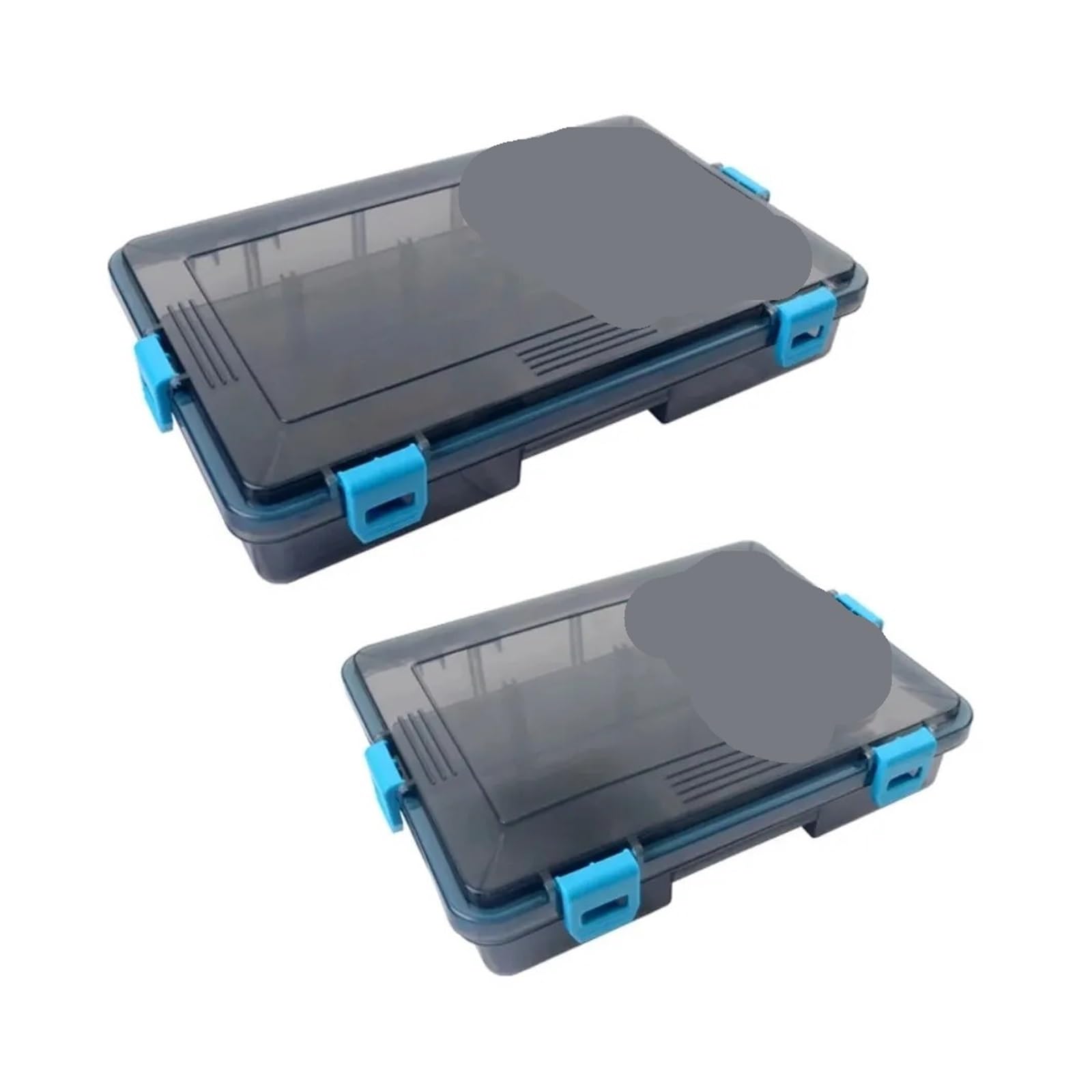 Caja de aparejos de pesca, organizador impermeable de gran capacidad para anzuelos, señuelos y cebos, ideal para pescadores y entusiastas del aire libre