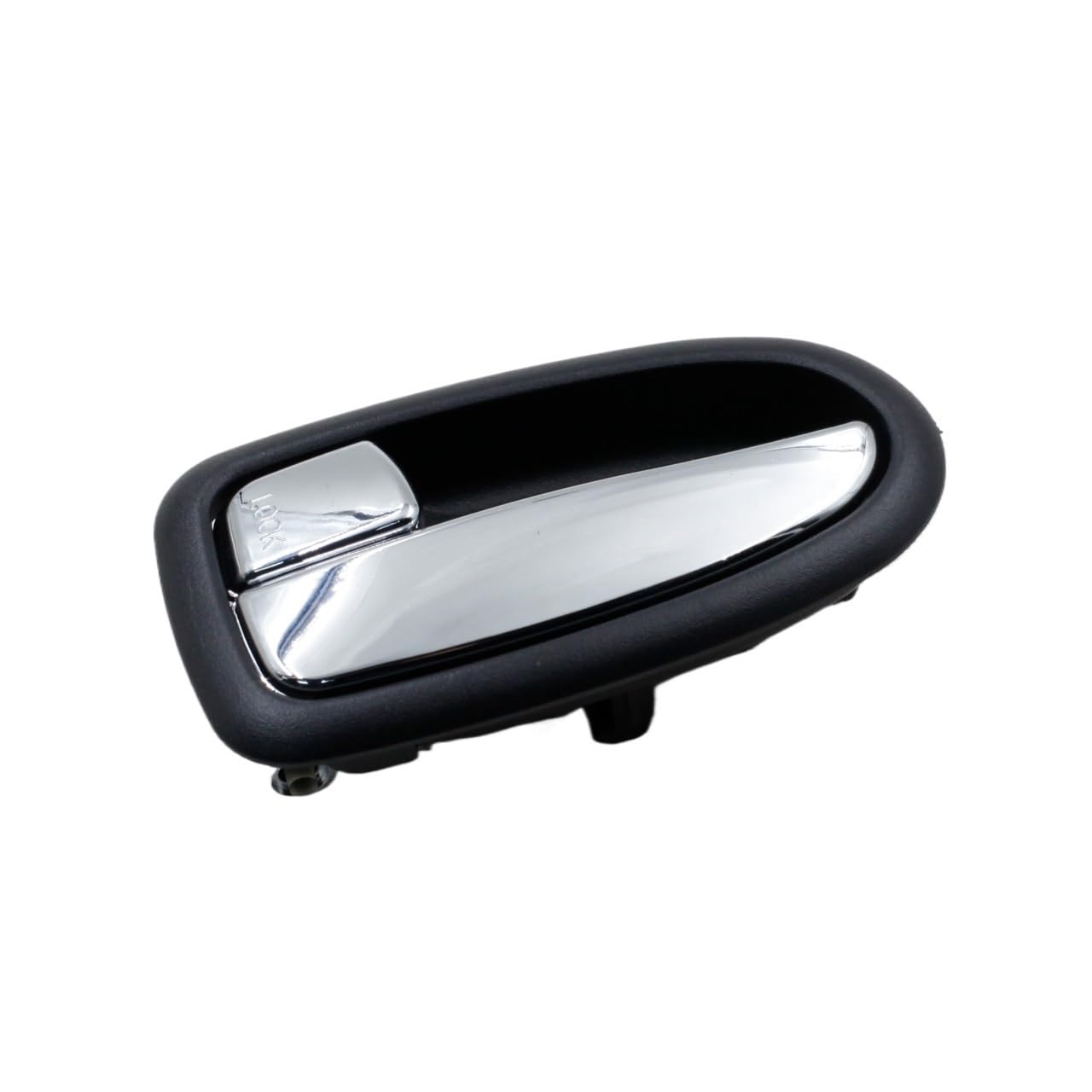 Zmyozdo Left Side Chrome Automotive Parts Black Interior Door Handle For Hyundai For Matrix/For Lavita 2001-2010 82610-17000 82620-17000(Left Side Chrome)