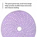 3M Cubitron II Hookit Purple Clean Sanding Abrasive Disc 31487, 6 in, 800+ Grade, Pack of 50 Discs, Virtually Dust-Free, High Performance, Long Lasting, Multi-Hole Pattern, for Automotive Sanding