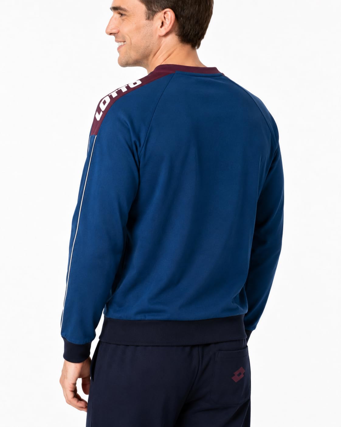 Lotto Pigiama Uomo Caldo Cotone Sportivo Autunno Inverno Interlock
