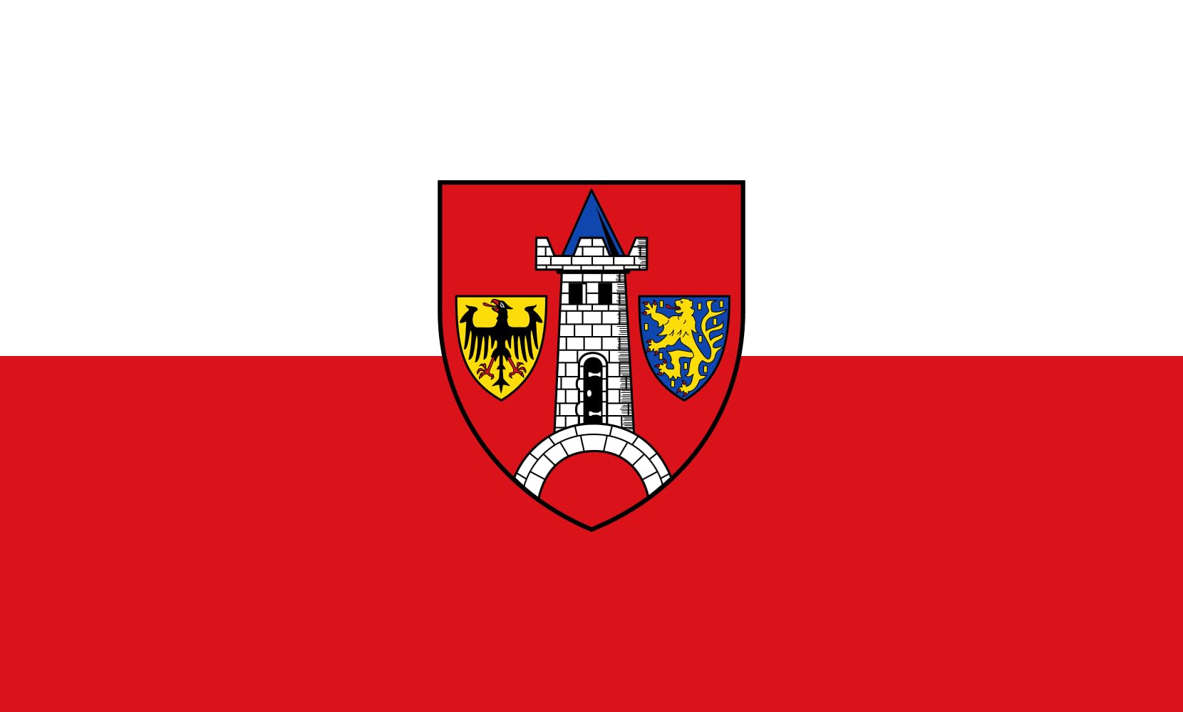 Drapeau Large Schwabach 90x150cm pavillon de paysage extérieur 1.35m²