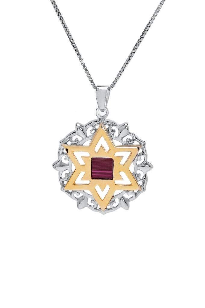 Pendentif Étoile de David Nano Sim OB, un symbole de Terre Sainte