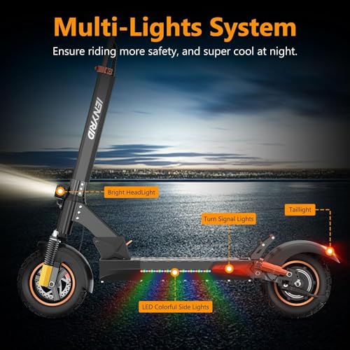 iENYRID Electric Scooter Adults, Commute E Scooter with Seat