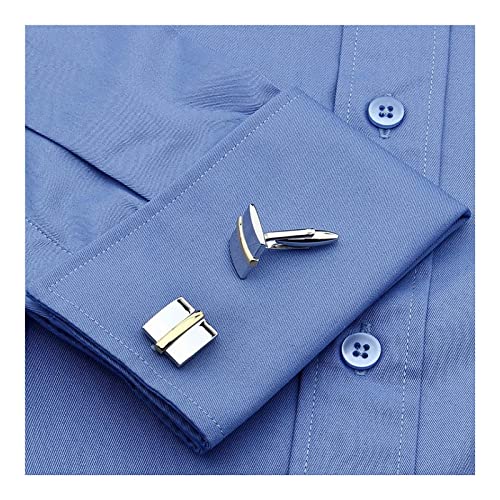 Manchetknopen, Heren Match Gouden Kleur voor Franse Shirt Accessoires Beste Sieraden voor Zakelijk, Klassiek, Frans - Image 3