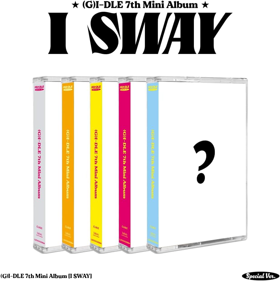 Genie Music (G) I-DLE - 7th Mini Album I Sway Special Cassette Tape version+Folded Poster (Yuqi ver. (+ Folded Poster)), L200002994