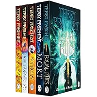 Terry Pratchett Discworld Novels Series 1 - 5 Books Collection Set