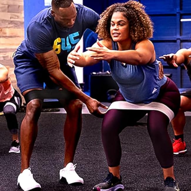 BODi Thick Resistance Bands, Home Gym Workout Equipment, Exercise Bands, Resistance Loops for Home Fitness, Yoga, Pilates, Stretching, Strength Training, Booty and Thigh Workouts, Set of 2 Black/Gray