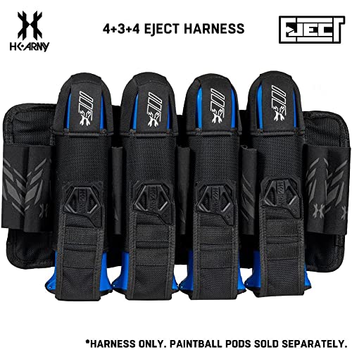 HK Army 4+3 Eject Paintball Harness Pod Pack - Blackout - Thumbnail 2