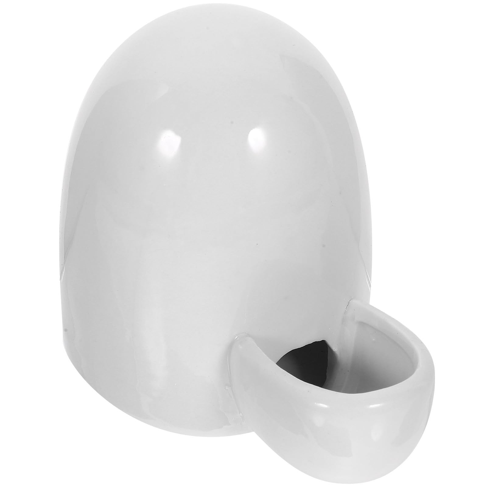 Comedero automático de cerámica de 200ml para hámster y conejos dispensador de comida VALICLUD