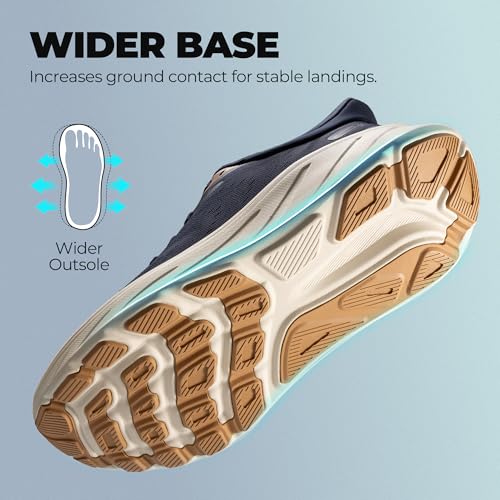 Men's Slip On Walking Shoes Hands Free Running Tennis Non-Slip Comfortable Workout Gym Breathable Lightweight StediBase Fashion Sneakers3