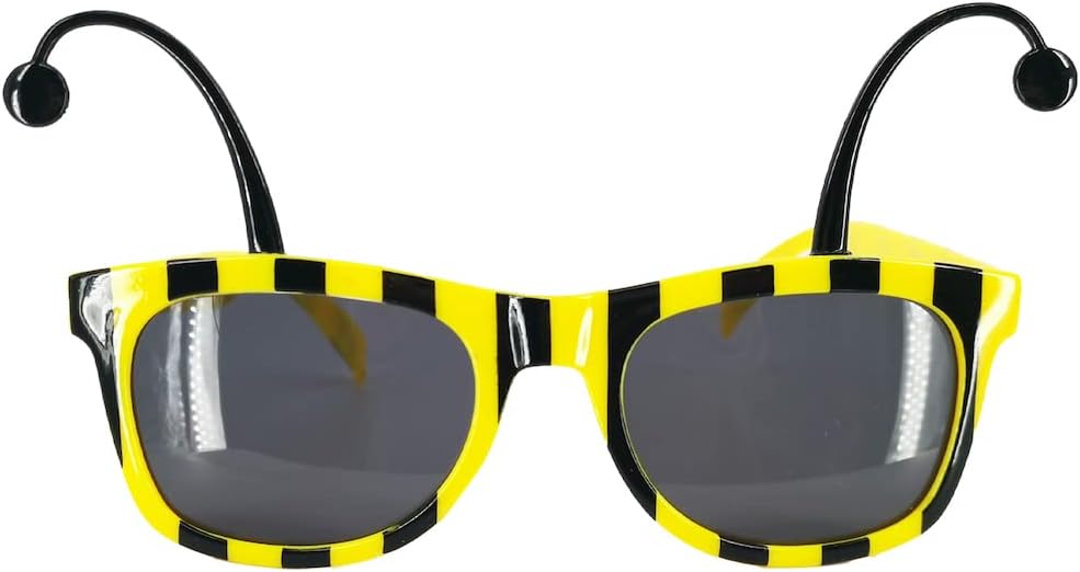 Black and Yellow Bumble Bee Sunglasses
