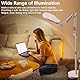 Trayvespace Tageslichtlampe 10000 Lux - SAD Lampe, 3000K/4000K/6000K Lichttherapielampe mit Timer, Einstellbaren Helligkeiten SAD Lampe