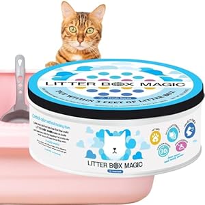 Litter Box Magic Katzen-Deodorierungsglas (473 ml, 1 Stück)