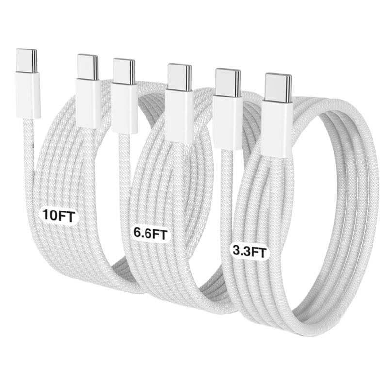 Cavo USB C a USB C 60 W Fast cha/* rger Cavo supporta la ricarica rapida * / ing(nero)