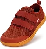 WHITIN Wide Barefoot Shoes for Kids Minimalist Zero Drop...