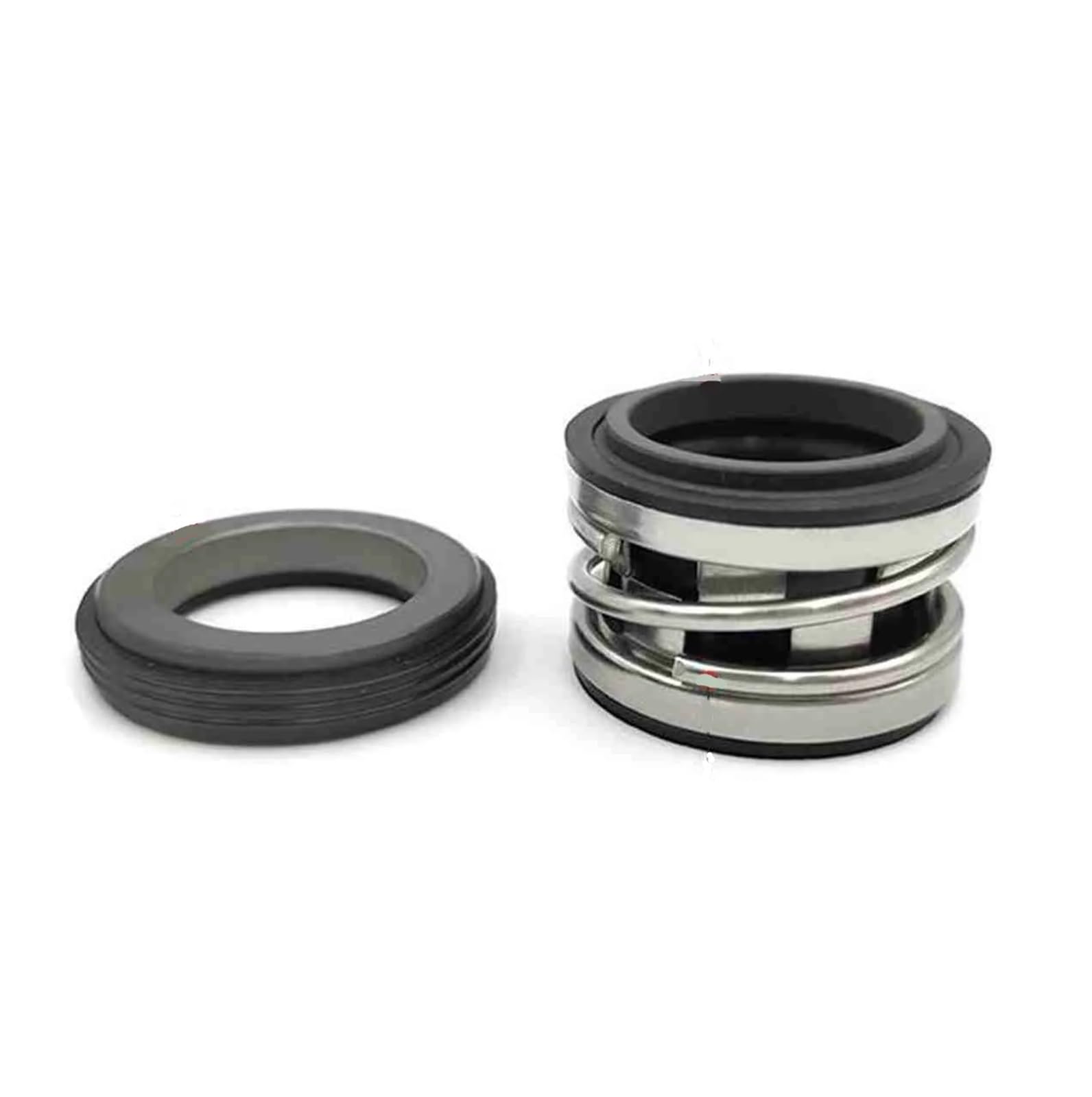 Juntas de Eje para Bombas autoaspirantes, Sello de Eje mecánico 8 mm a 32 con Resorte Bobina Simple, autocebante, for Bomba Agua, Modelo Sello Caucho nitrilo(10mm)