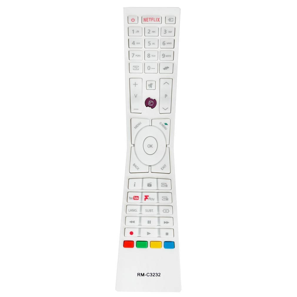 Telecomando Universale VINABTY RM-C3232 Per TV JVC 4K | Sostituzione Per Modelli LT-24C660, LT-49C770, LT-32C661 E Altri - 4
