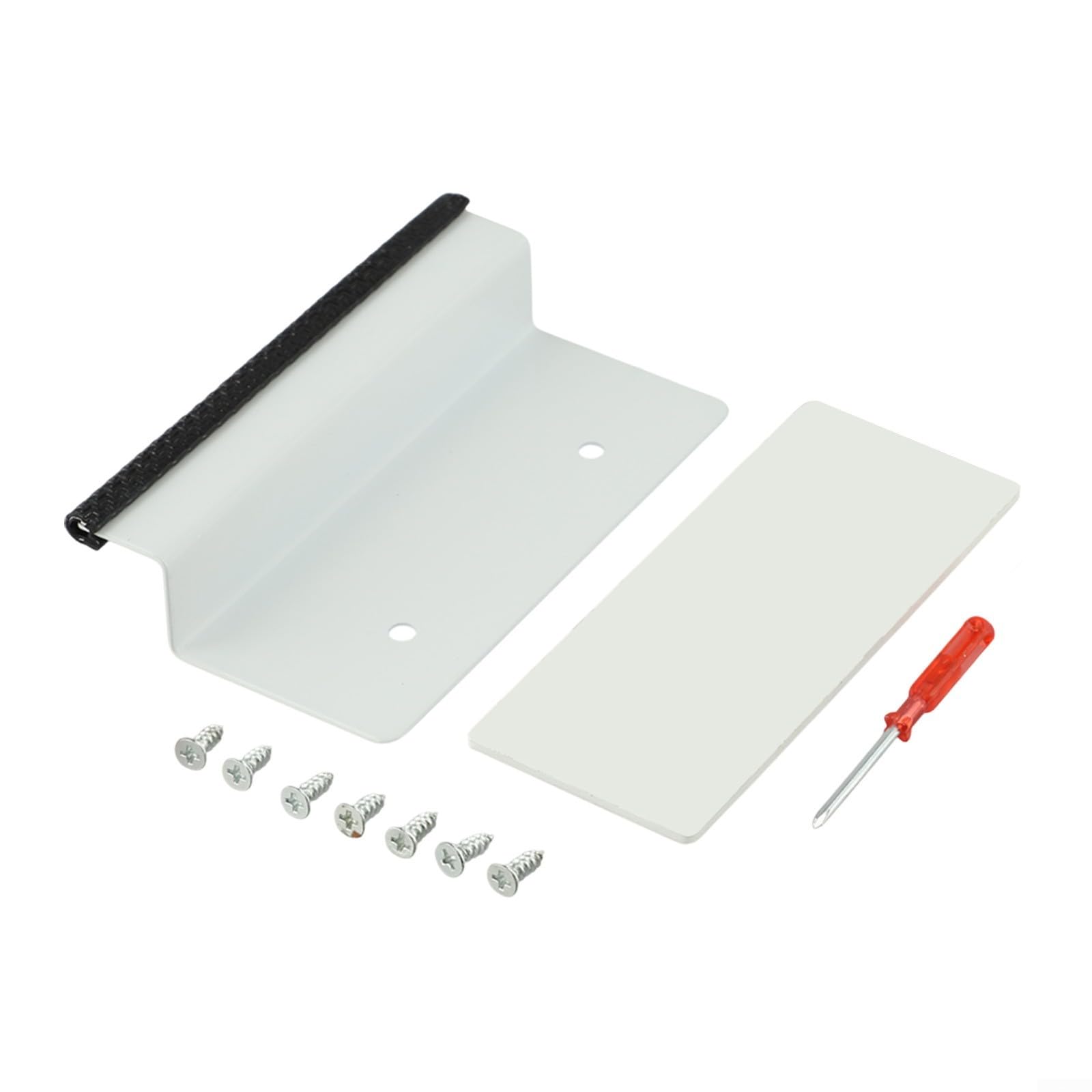 Hands- Cabinet Foot Pull for Trash Drawer – Touchless Under-Cabinet Door Opener, for Slim 0.78-Inch Profile for 2 cm Thick Doors, Iron Construction, White or Black Kitchen(White)