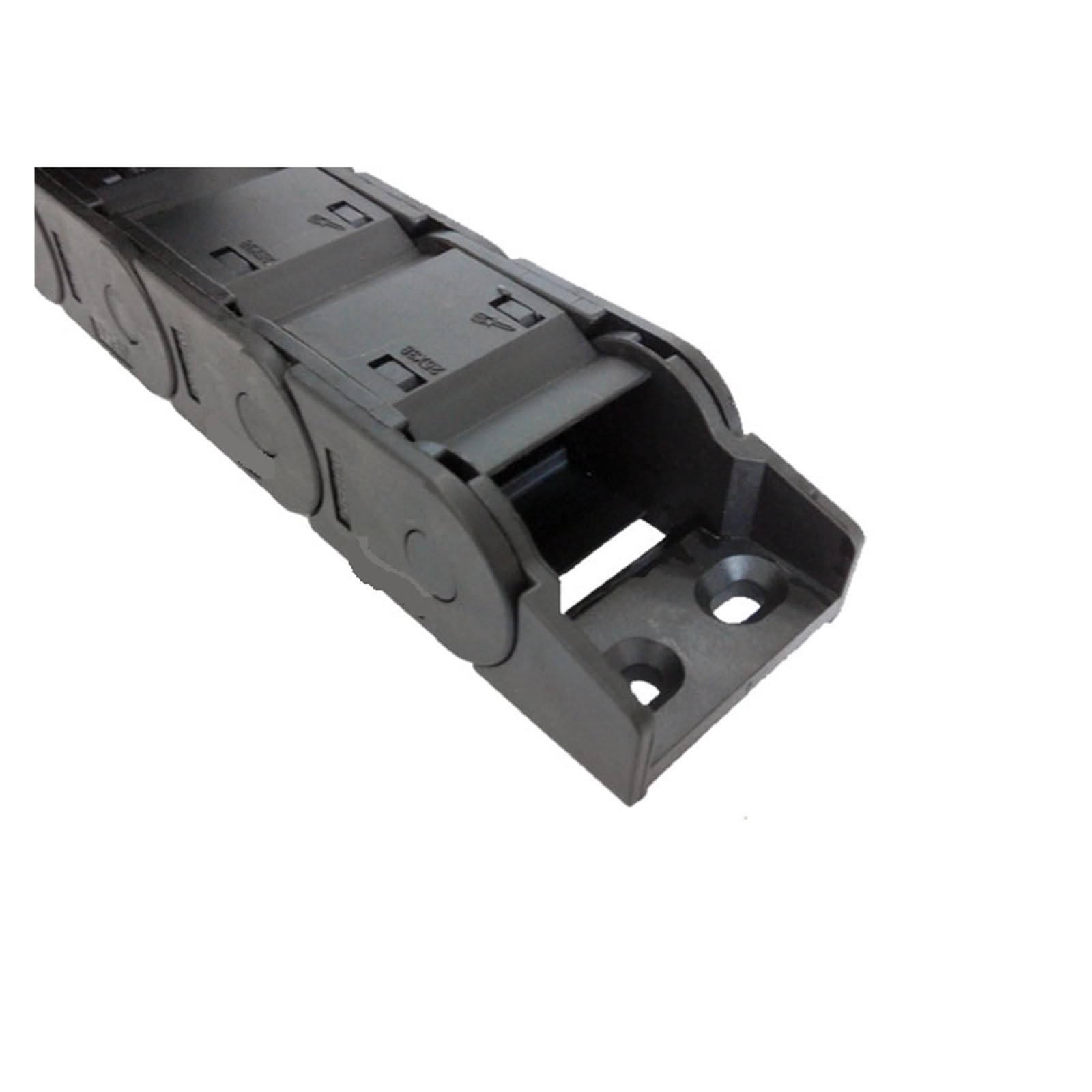 Schleppketten 1 Stück 25 Serie 1 Meter Schleppketten-Drahtkabelhalter(R125,25x77 mm)