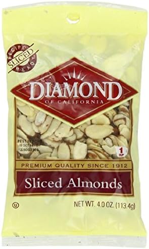Diamond of California, Sliced Almonds, 4 Ounce