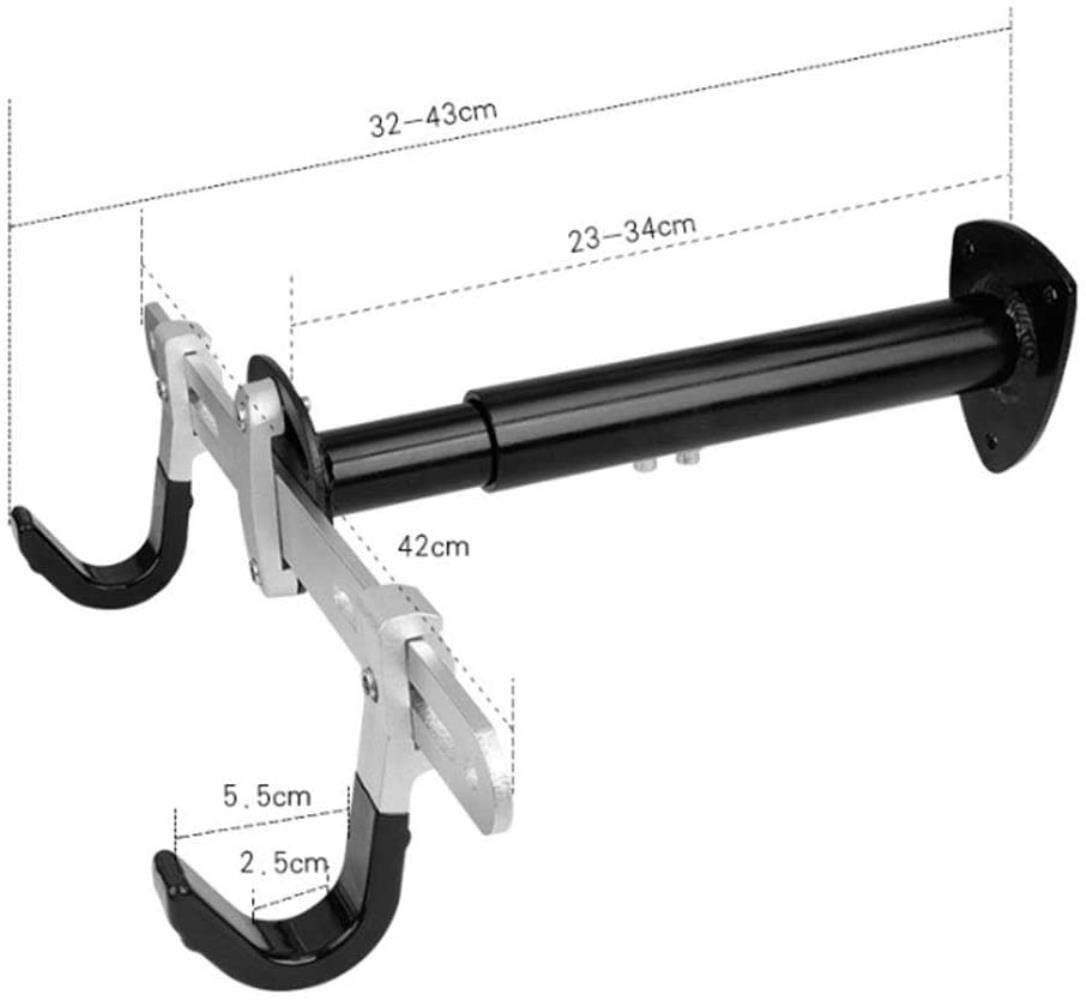 Rastrelliere per bici e supporti I titolari di montaggio a parete in bicicletta, montaggio a parete Bike Rack bagagli Garage Hanger - Risparmio di spazio biciclette staffa a parete Garage Adatto