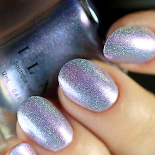 Image of ILNP On Repeat - Icy Blue Holographic Shimmer Nail Polish
