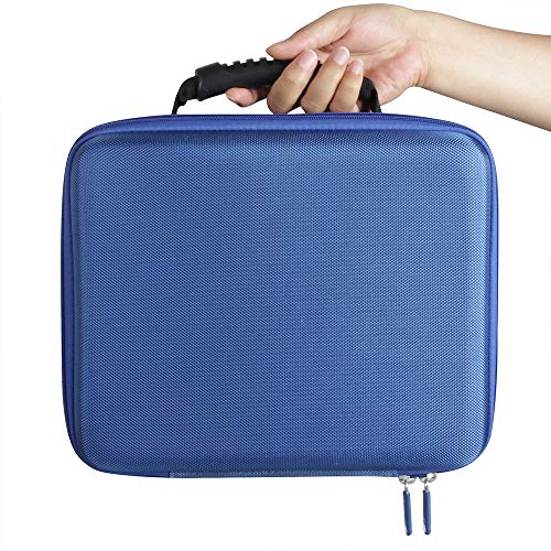 Image of Hermitshell Travel Case for Learning Resources Gears Deluxe Building Set 100 Pieces (Blue)