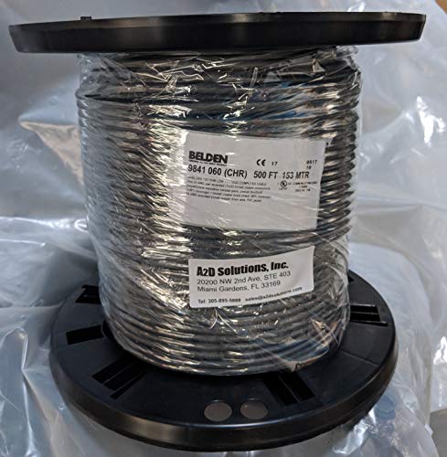 Remington Industries 18UL1007STRWHI500 18 AWG Gauge Stranded Hook Up Wire, 0.0403