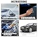 8pcs Nano Cloth, 3.94x3.94in Car Scratch Remover Multi-Purpose Shine Cleaning Sparkle Cloth to Erase Car Scratch Cloth for Easily Repair Vehicles Paint Residues Water Spots