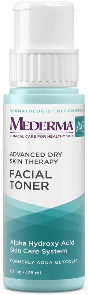 AG Facial Toner – with glycolic acid to cleanse pores for a smooth, healthy complexion - eucalyptus for a cooling effect – dermatologist recommended brand - fragrance-free - 6 ounce