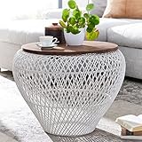 mesa redonda 60 DIMENSIONES ✔ Ancho: 60 cm // Profundidad: 60 cm // Altura: 45 cm // Altura del compartimento de almacenamiento: aproximadamente 43,5 cm // Dimensiones de la abertura (AnxPr): 46,5 x 46,5 cm // Grosor del tablero: aprox. 1,5 cm // Encontrará otras medidas en el dibujo acotado.